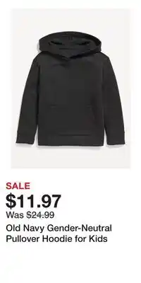 Old Navy Old Navy Gender-Neutral Pullover Hoodie for Kids offer