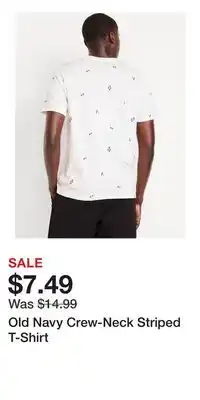 Old Navy Old Navy Crew-Neck Striped T-Shirt offer