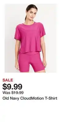 Old Navy Old Navy CloudMotion T-Shirt offer