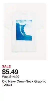 Old Navy Old Navy Crew-Neck Graphic T-Shirt offer