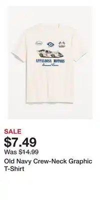 Old Navy Old Navy Crew-Neck Graphic T-Shirt offer