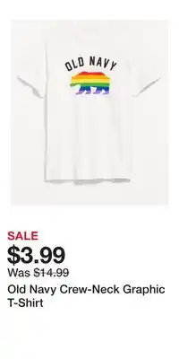 Old Navy Old Navy Crew-Neck Graphic T-Shirt offer