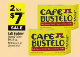 Dollar General Café Bustelo Ground Coffee Brick offer