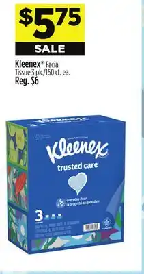 Dollar General Facial Tissue offer
