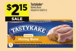 Dollar General Tastykake Honey Buns Glazed or Iced offer