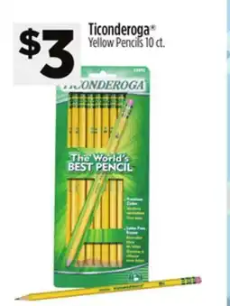 Dollar General Yellow Pencils offer