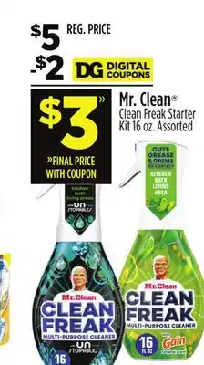 Dollar General Clean Freak Starter Kit offer
