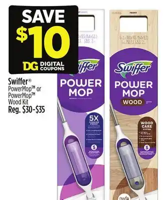 Dollar General PowerMop or PowerMop Wood Kit offer