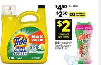 Dollar General Fireworks Tango Strawberry & Shea offer