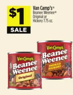 Dollar General Beanee Weenee Original or Hickory offer