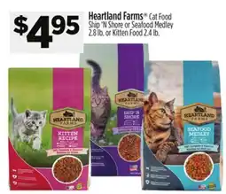Dollar General Cat Food Ship'N Shore or Seafood Medley 2.8 lb. or Kitten Food 2.4 lb offer