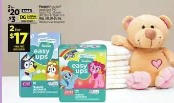 Dollar General Easy Ups offer