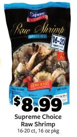 Fareway Supreme choice raw shrimp offer