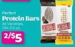 Roche Bros Perfect protein bars offer