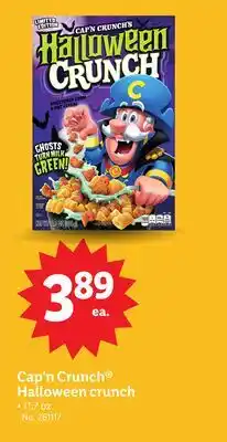 Lidl Cap'n Crunch Halloween crunch offer