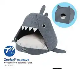 Lidl Zoofari cat cave offer