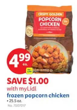 Lidl frozen popcorn chicken offer