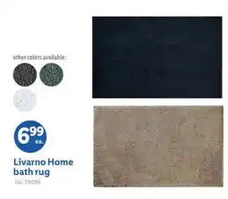 Lidl Livarno Home bath rug offer