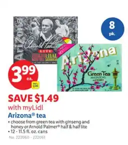 Lidl Arizona tea offer