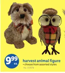 Lidl harvest animal figure offer