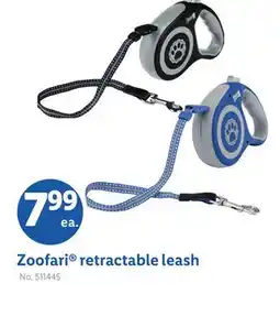 Lidl Zoofari retractable leash offer