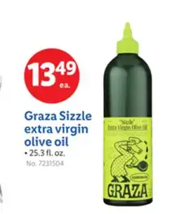 Lidl Graza Sizzle extra virgin olive oil offer