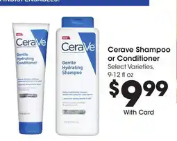 Ralphs Cerave Shampoo or Conditioner offer