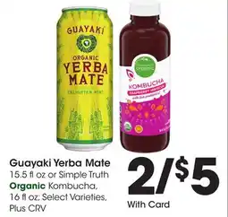 Ralphs Guayaki Yerba Mate offer