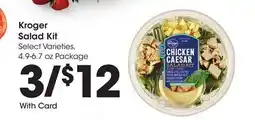 Ralphs Kroger Salad Kit offer