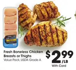 Ralphs Fresh Boneless Chicken Breasts or Thighs offer