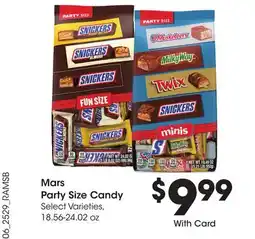Ralphs Mars Party Size Candy offer