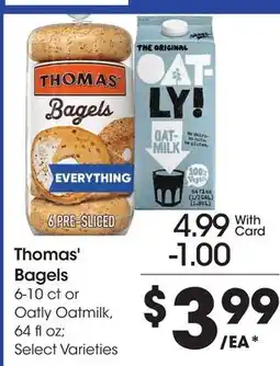 Ralphs Thomas' Bagels offer