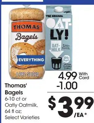 Ralphs Thomas' Bagels offer