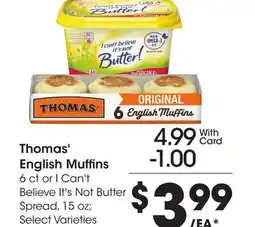 Ralphs Thomas' English Muffins offer