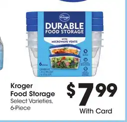 Ralphs Kroger Food Storage offer