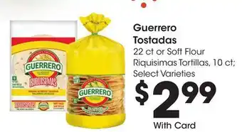 Ralphs Guerrero Tostadas offer