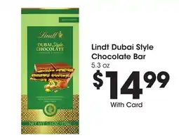 Ralphs Lindt Dubai Style Chocolate Bar offer