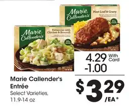 Ralphs Marie Callender's Entrée offer