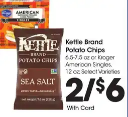 Ralphs Kettle Brand Potato Chips offer