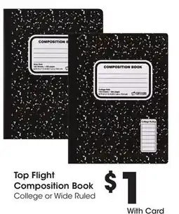 Ralphs Top Flight Composition Book offer
