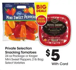 Ralphs Private Selection Snacking Tomatoes offer