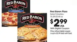 Ralphs Red Baron Pizza offer