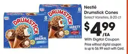 Ralphs Nestlé Drumstick Cones offer