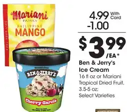 Ralphs Ben & Jerry's Ice Cream offer
