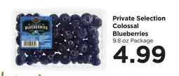Food 4 Less Private Selection Colossal Blueberries offer