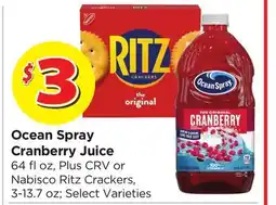 Food 4 Less Ocean Spray Cranberry Juice offer