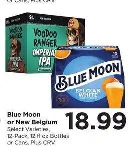 Food 4 Less Blue Moon or New Belgium offer