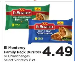 Food 4 Less El Monterey Family Pack Burritos offer