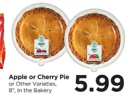 Food 4 Less Apple or Cherry Pie offer