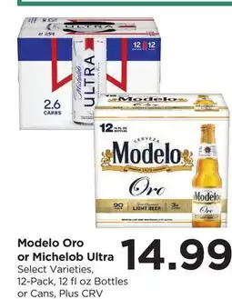 Food 4 Less Modelo Oro or Michelob Ultra offer